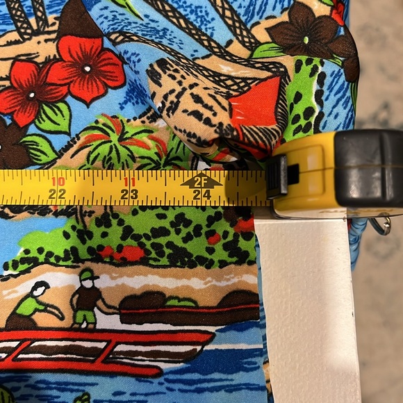 Men’s Hawaiian shirt, vintage 90s Van Cort large Palm Beach sailing - Picture 5 of 9